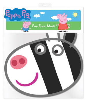 SM110 Zoe Zebra  Peppa Pig Single Face Mask