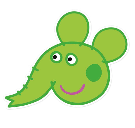 SM307 Emily Elephant Halloween  Peppa Pig Single Face Mask