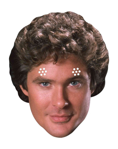 SM351 Michael Knight Knightrider David Hasselhoff Knightrider Single Face Mask