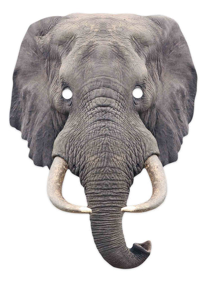 SM390 Elephant Animal Single Face Mask