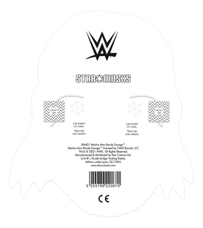 SM401  Macho Man Randy Savage WWE Single Face Mask