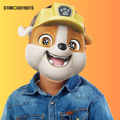 SM494 Rubble Paw Patrol Cardboard Face Mask Height 30cm