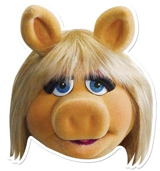 SM59 Miss Piggy Muppets Single Face Mask