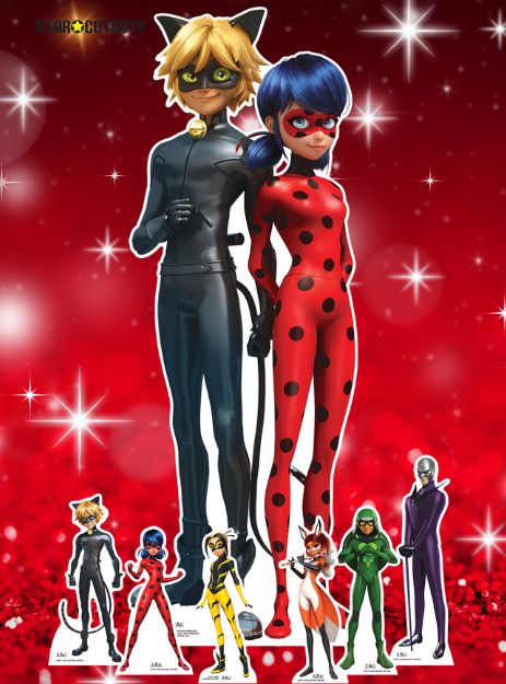 Life Size Cat Noir Miraculous Disney Cardboard Cutout