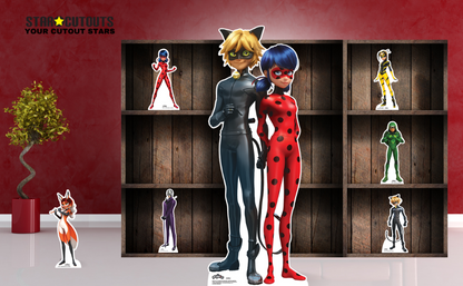 SP016 Miraculous Party Pack Cardboard Cut Out Height 135cm