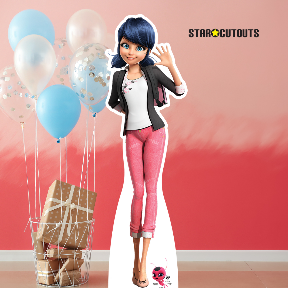 SC4044 Marinette Dupain-Cheng - Miraculous: Tales of Ladybug & Cat Noir Cardboard Cut Out Height 137cm