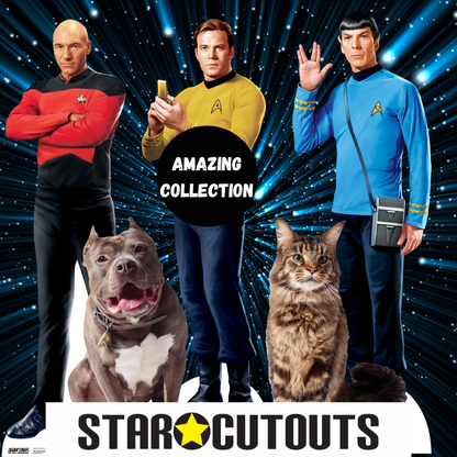 Original Series Star Trek Spock Cardboard Cutout Collection