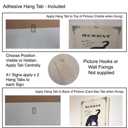 SCCORREX003 - A3DS Small Double Sided Printed Rigid Rectangle Board on Correx -  Poster, Sign Cardboard Cut Out Height 42cm