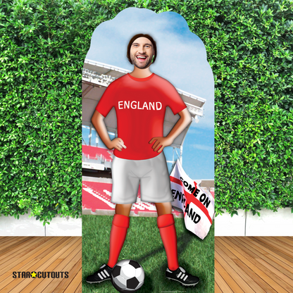 SC199 England Football Stand-In Cardboard Cut Out Height 184cm