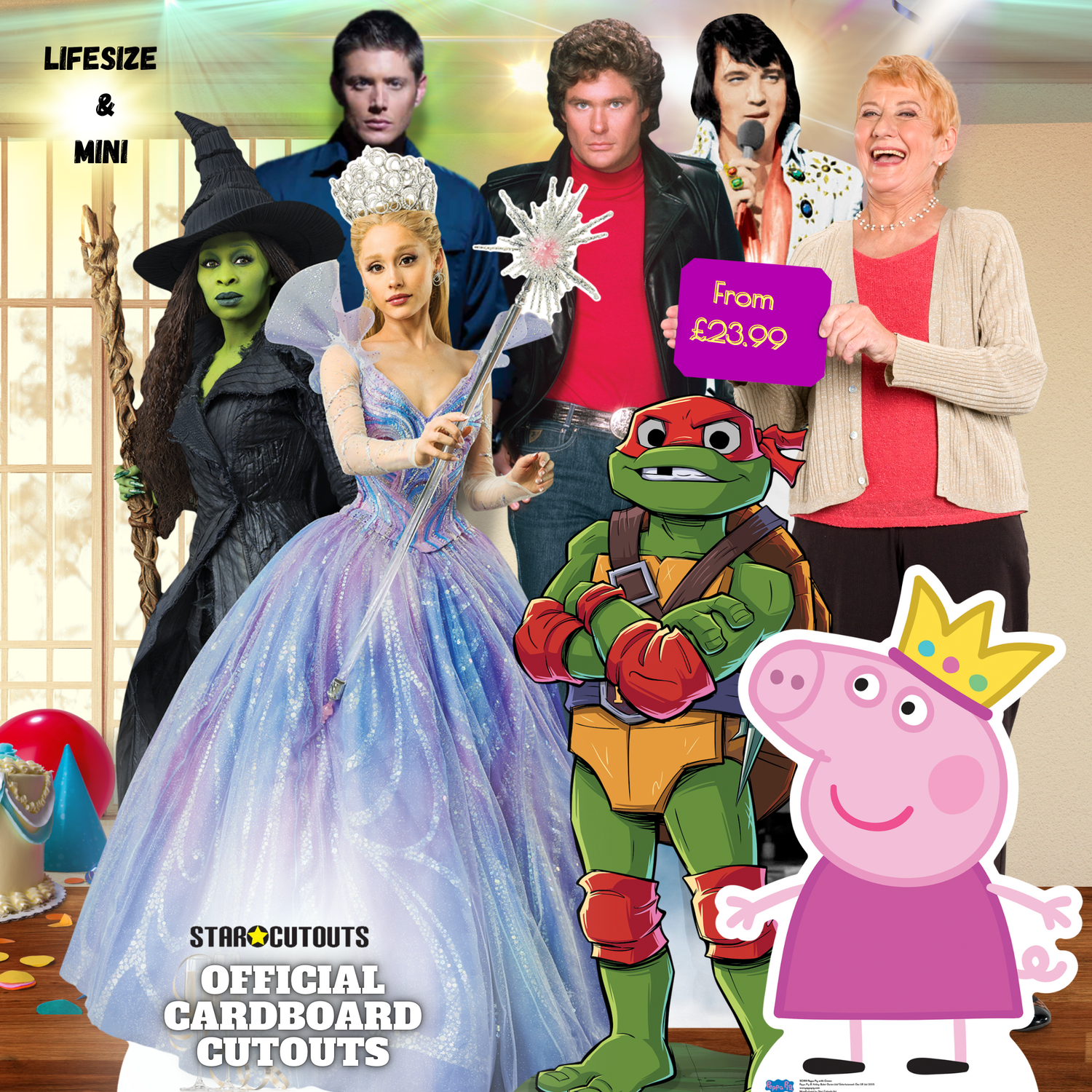 Amazing UK Cardboard Cutouts Star Cutouts UK