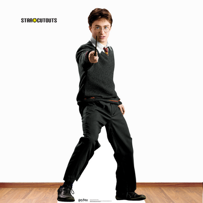 SC1085 Harry Potter Hogwarts School of Witchcraft and Wizardry Uniform Cardboard Cut Out Height 160cm