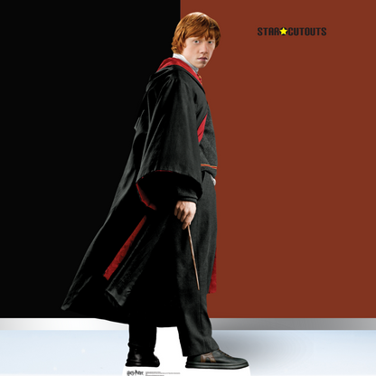 SC1086 Ron Weasley Hogwarts School of Witchcraft and Wizardry Uniform Cardboard Cut Out Height 176cm