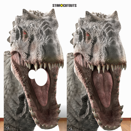 SC1281 Indominus Rex Dinosaur Stand In Cardboard Cut Out Height 189cm