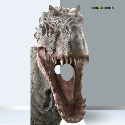 SC1281 Indominus Rex Dinosaur Stand In Cardboard Cut Out Height 189cm