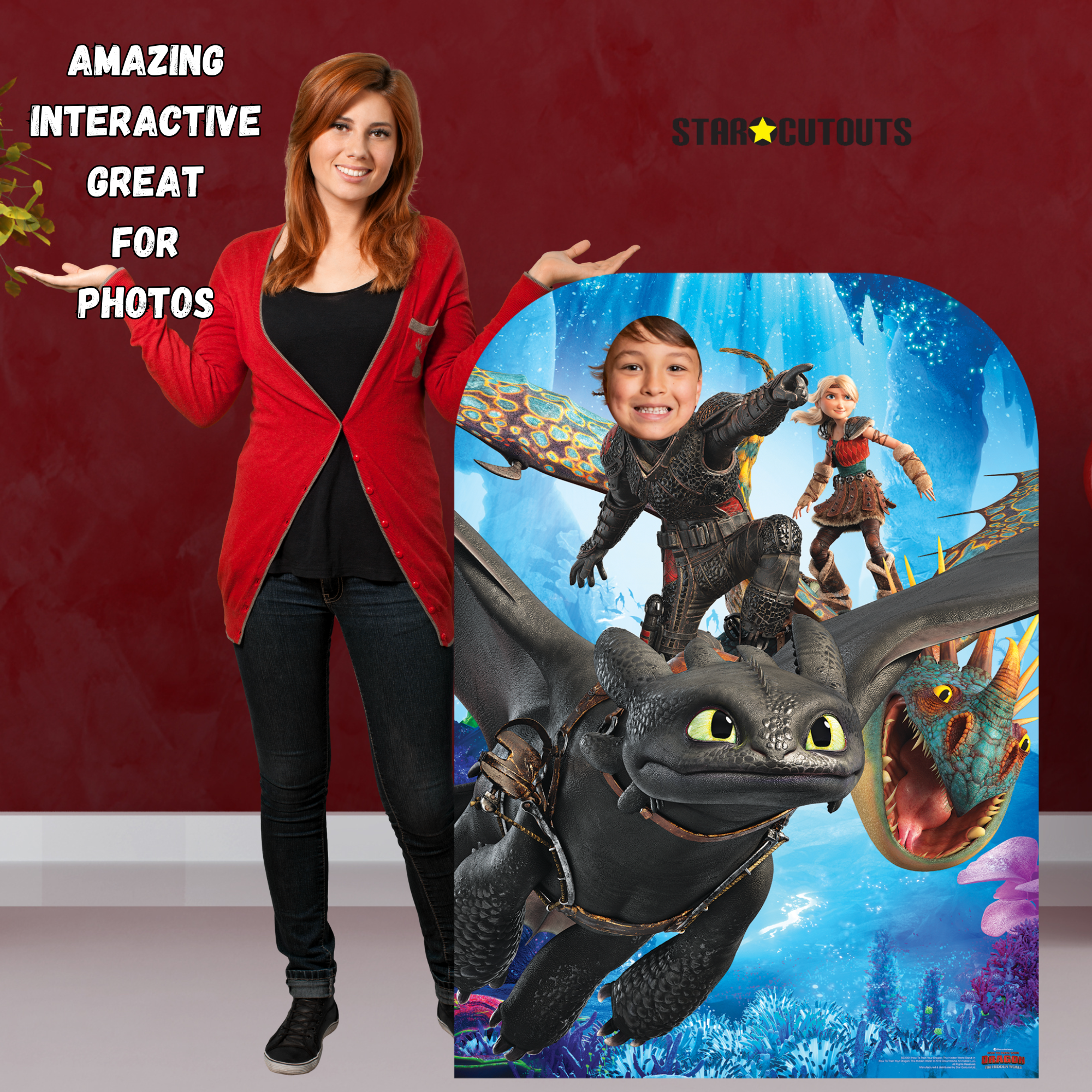 SC1301 How to Train Your Dragon 3 Stand-In Toothless Hiccup Stormfly A ...