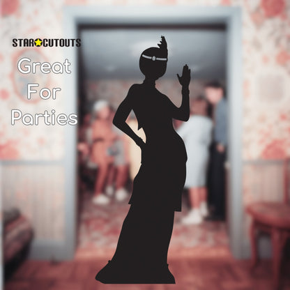 SC207 Flapper Girl silhouette Cardboard Cutout Height 175cm