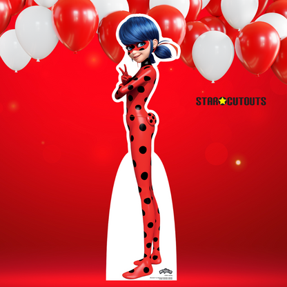 SC4041 Lady Bug - Miraculous: Tales of Ladybug & Cat Noir Cardboard Cut Out Height 136cm