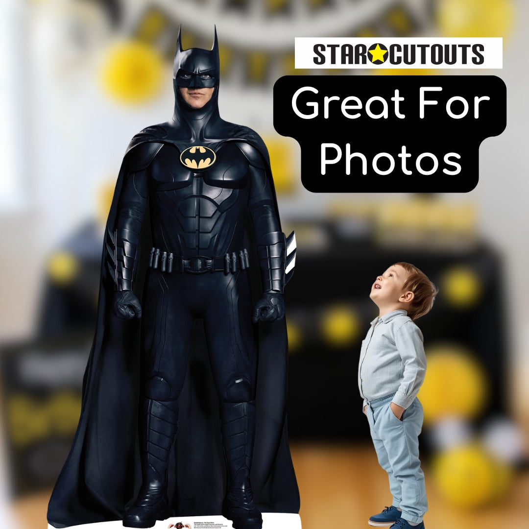 SC4269 Batman Michael Keaton The Flash Live Action Cardboard Cutout Height 185cm