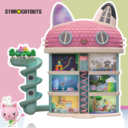 SC4277 Gabby's Dollhouse Star Mini Cardboard Cut Out Height 79cm