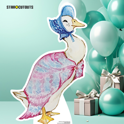 SC4567 Duck Blue Bonnet  Cardboard Cut Out Height 91cm