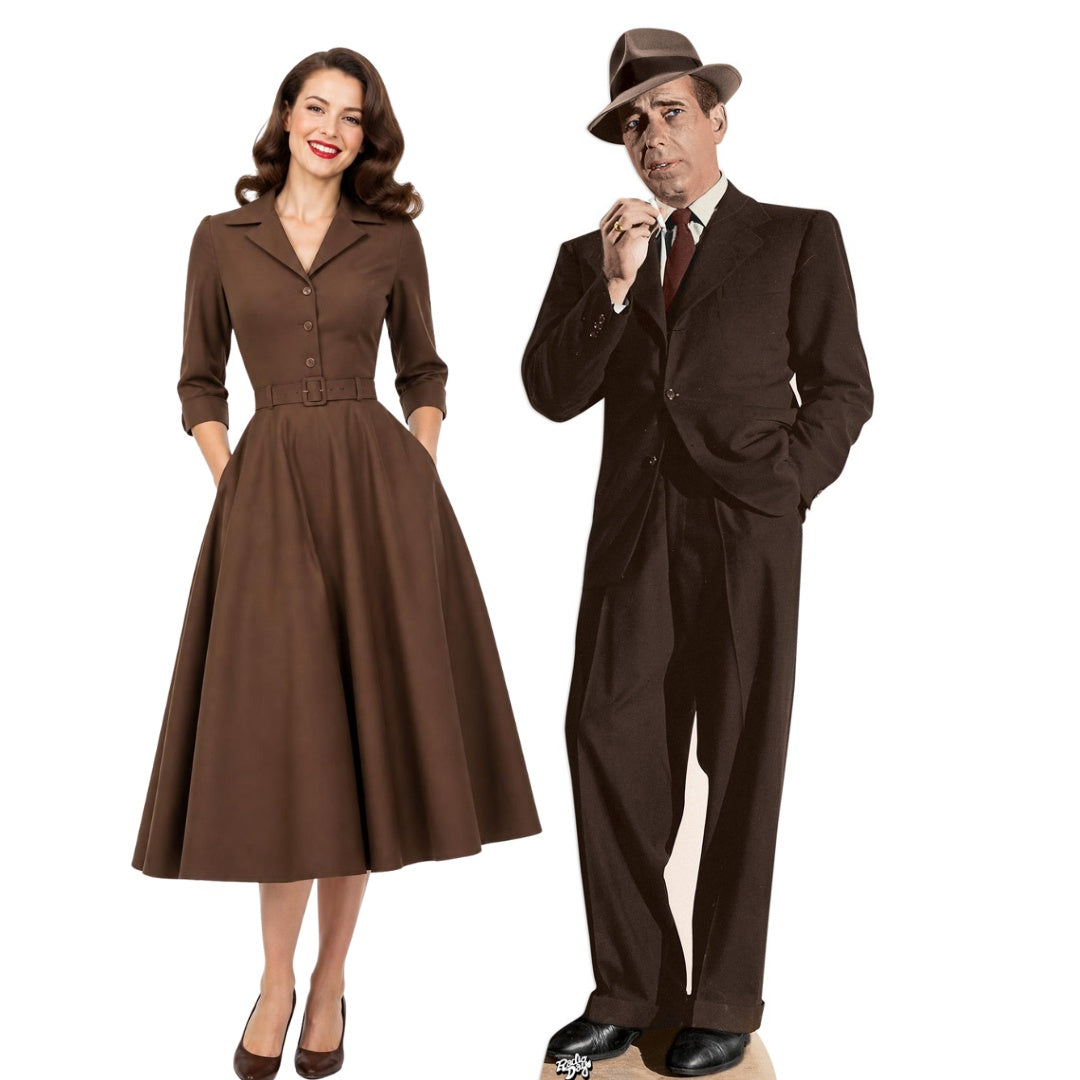 SC525 Humphrey Bogart Cardboard Cut Out Height 181cm