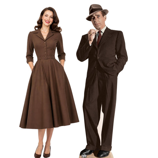 SC525 Humphrey Bogart Cardboard Cut Out Height 181cm
