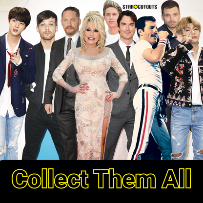 Shelf Top Cardboard Cutouts