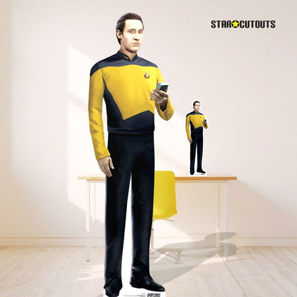 SC4679 Data Cardboard Cut Out Height 179cm