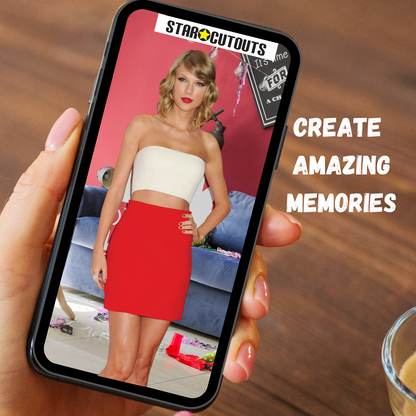 CS619 Taylor Height 180cm Lifesize Cardboard Cutout