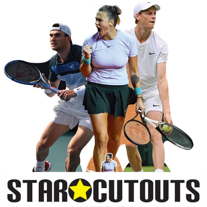 Tennis Cardboard Cutouts Star Cutouts