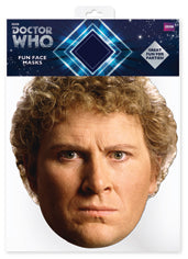 SM124 The Sixth Doctor  Doctor Who Single Face Mask