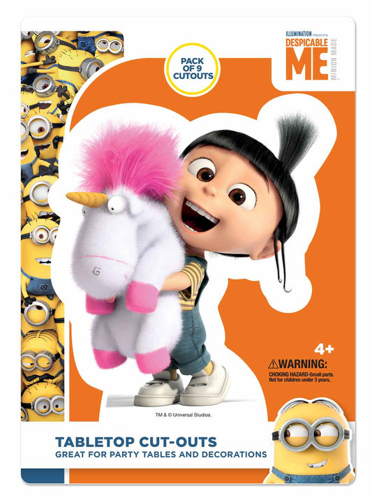 TT003 Despicable Me Minions Table Toppers Pack (9 cut-outs)