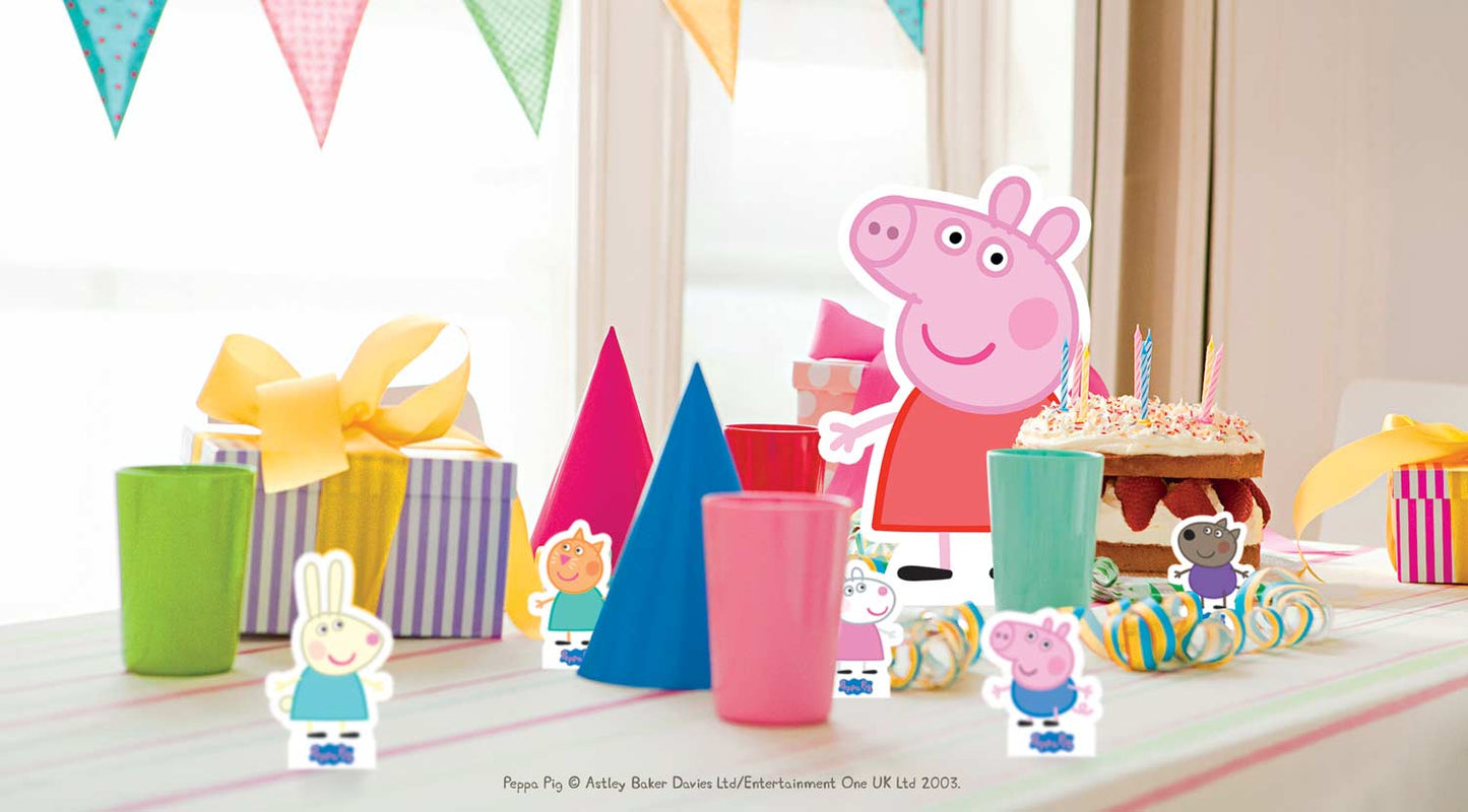 TT007 Peppa Pig Table Toppers Pack (10 cut-outs)