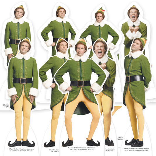 TT022 Buddy Elf Christmas Table Top Decorations aka Table Toppers