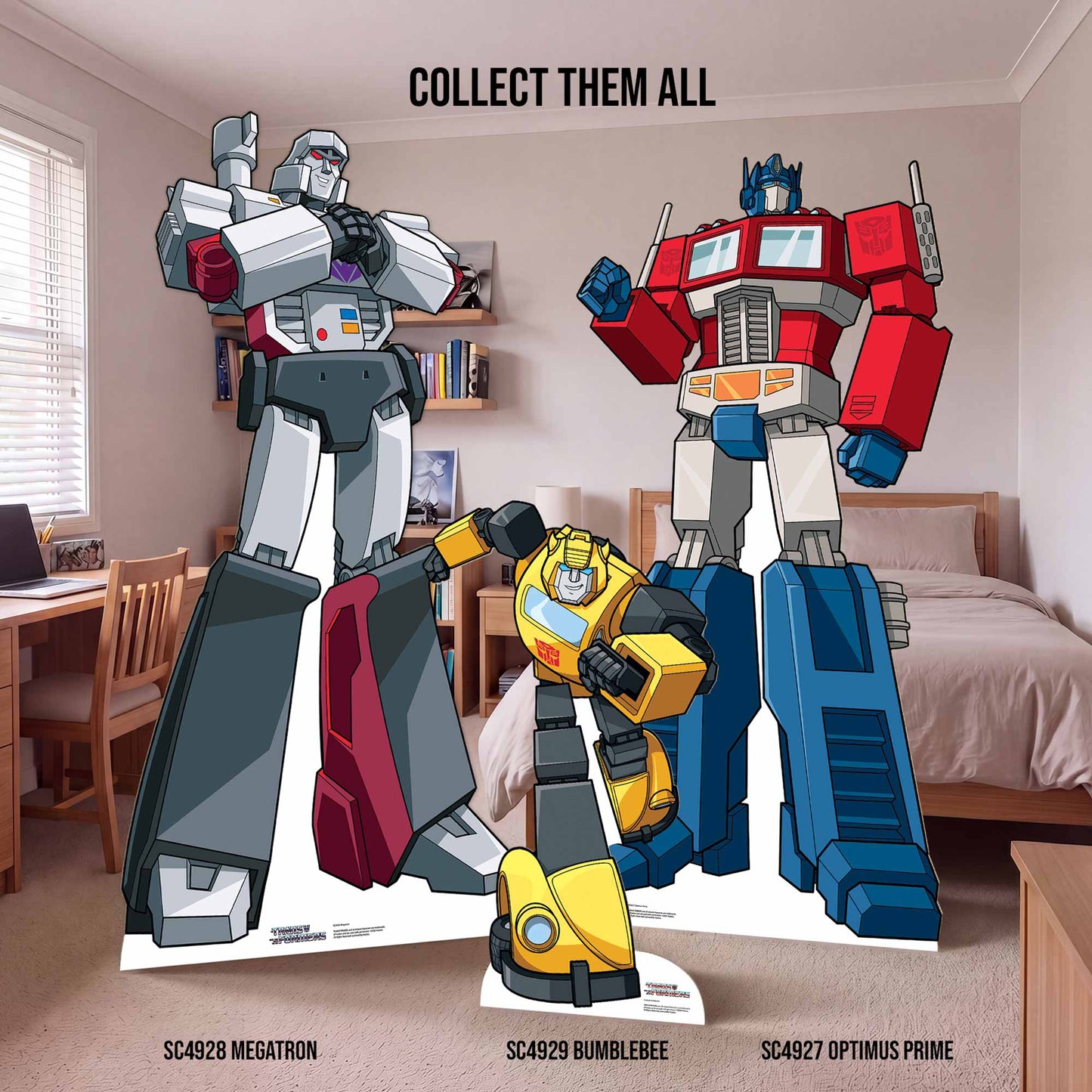 SC4929 Bumblebee Transformers Animation Cardboard Cutout Height 134cm