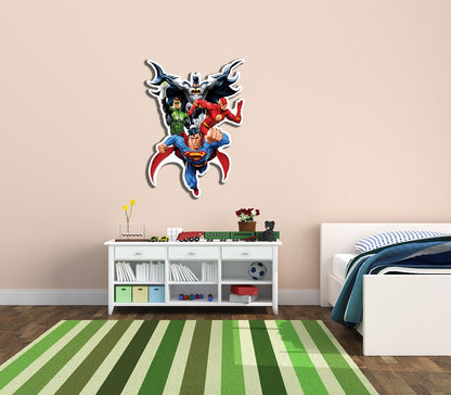 WA013 Justice League  JLA Heroes Wall Art Height 81cm