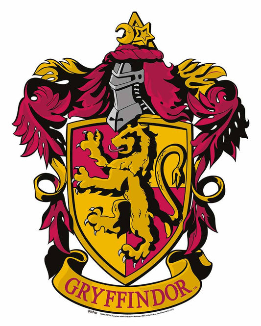 WA043 Gryffindor Emblem Wall Cut Out HARRY POTTER WIZARDING WORLD Height 61cm
