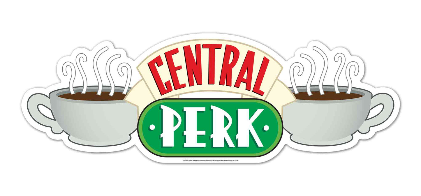WA052 Central Perk Friends Wall Mounted Cardboard Cutout Height 32cm