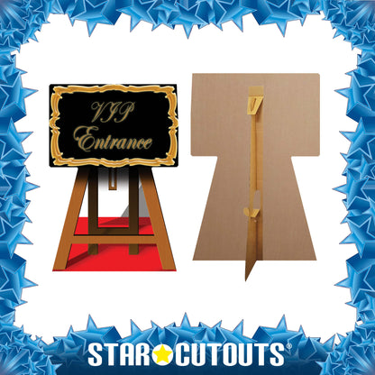 XC003 VIP Sign Add Text Personalise Height 116cm