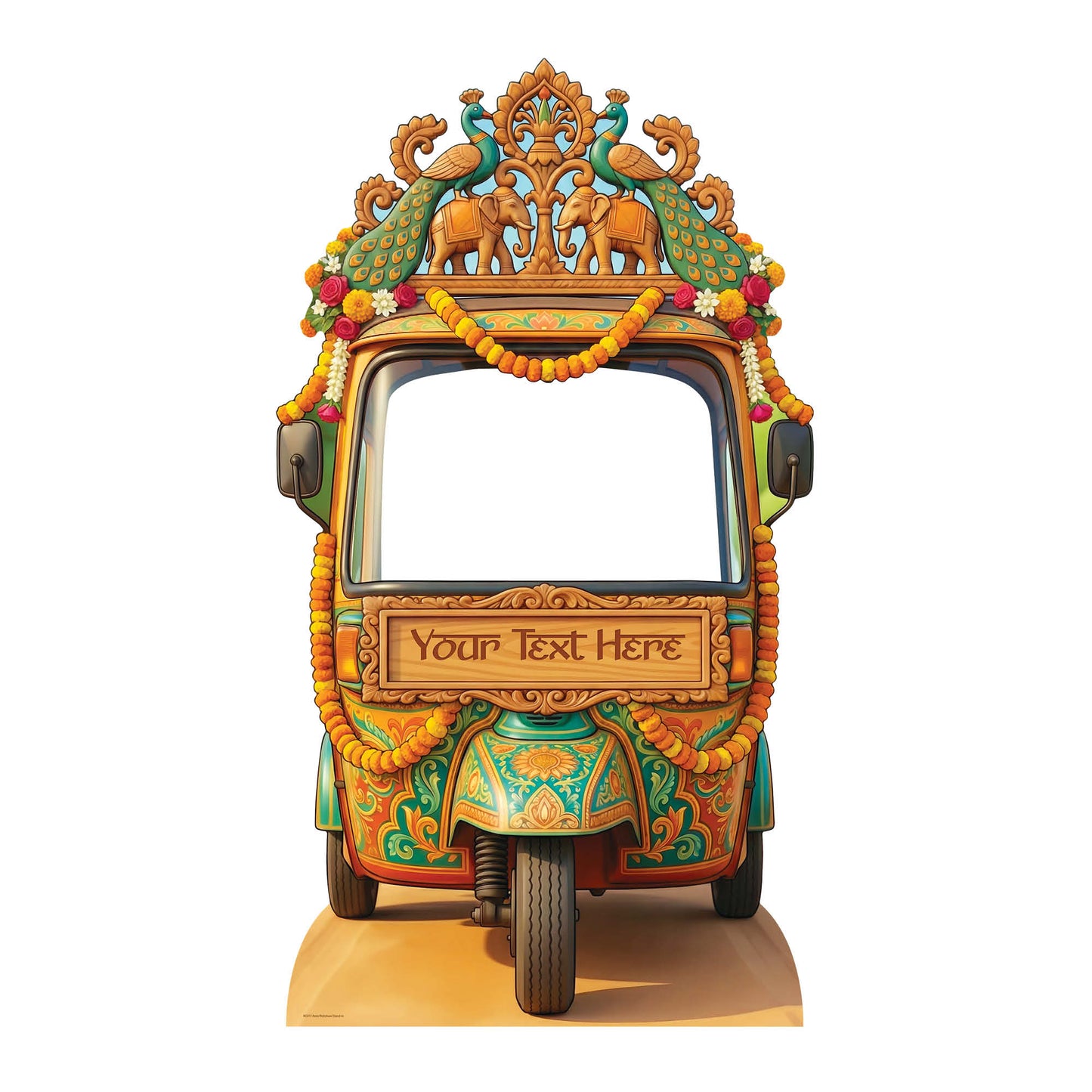 XQ017 Auto Rickshaw Personalised Number Plate Weddings & Occasions
