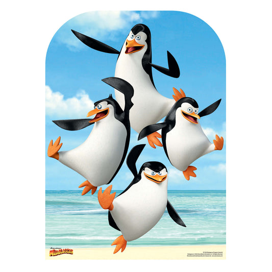 SC1223 Madagascar Penguins Only Stand-In Cardboard Cut Out Height 130cm
