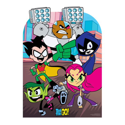 SC1338 Teen Titans Go Stand-In Cardboard Cut Out Height 133cm - Star Cutouts