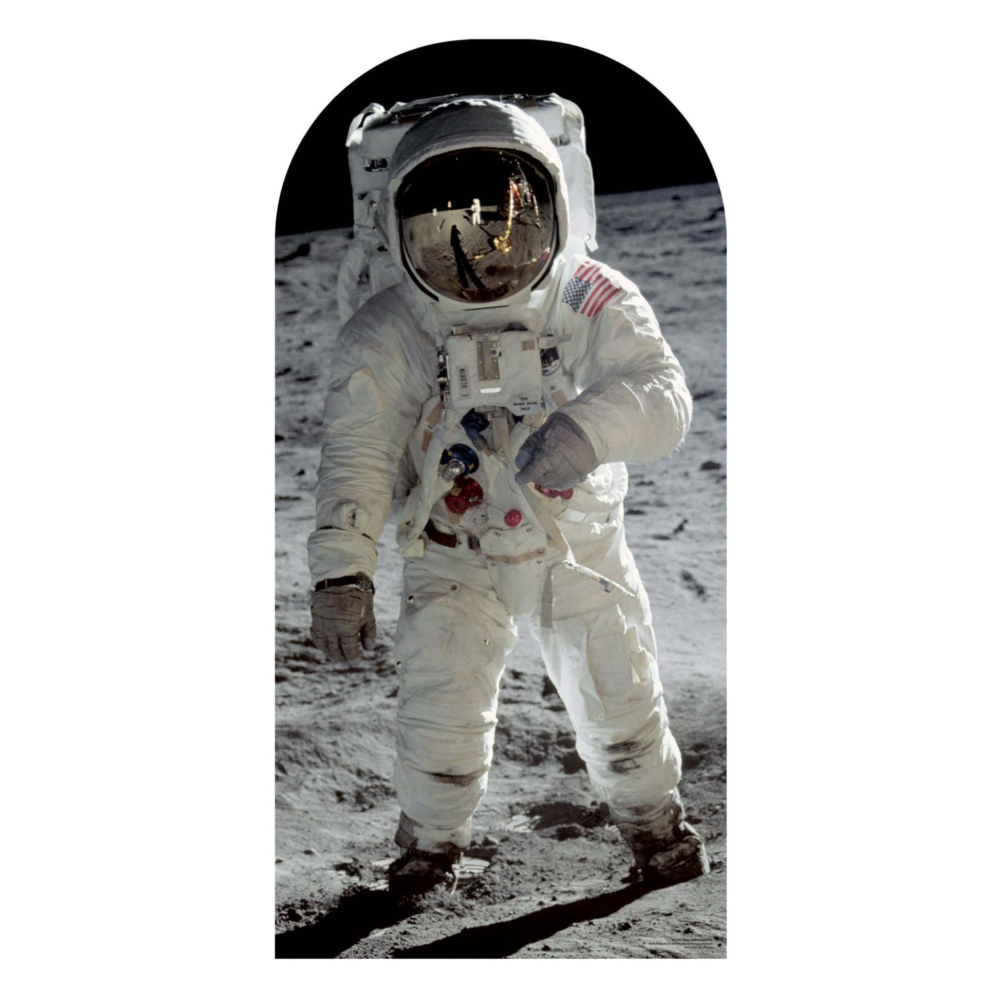 SC1347 Buzz Aldrin Stand-In (Classic) Cardboard Cut Out Height 194cm