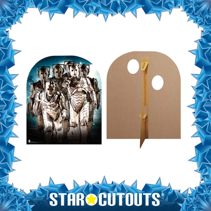 Cyberman Stand In child Cardboard Cut Out Height 115cm - Star Cutouts