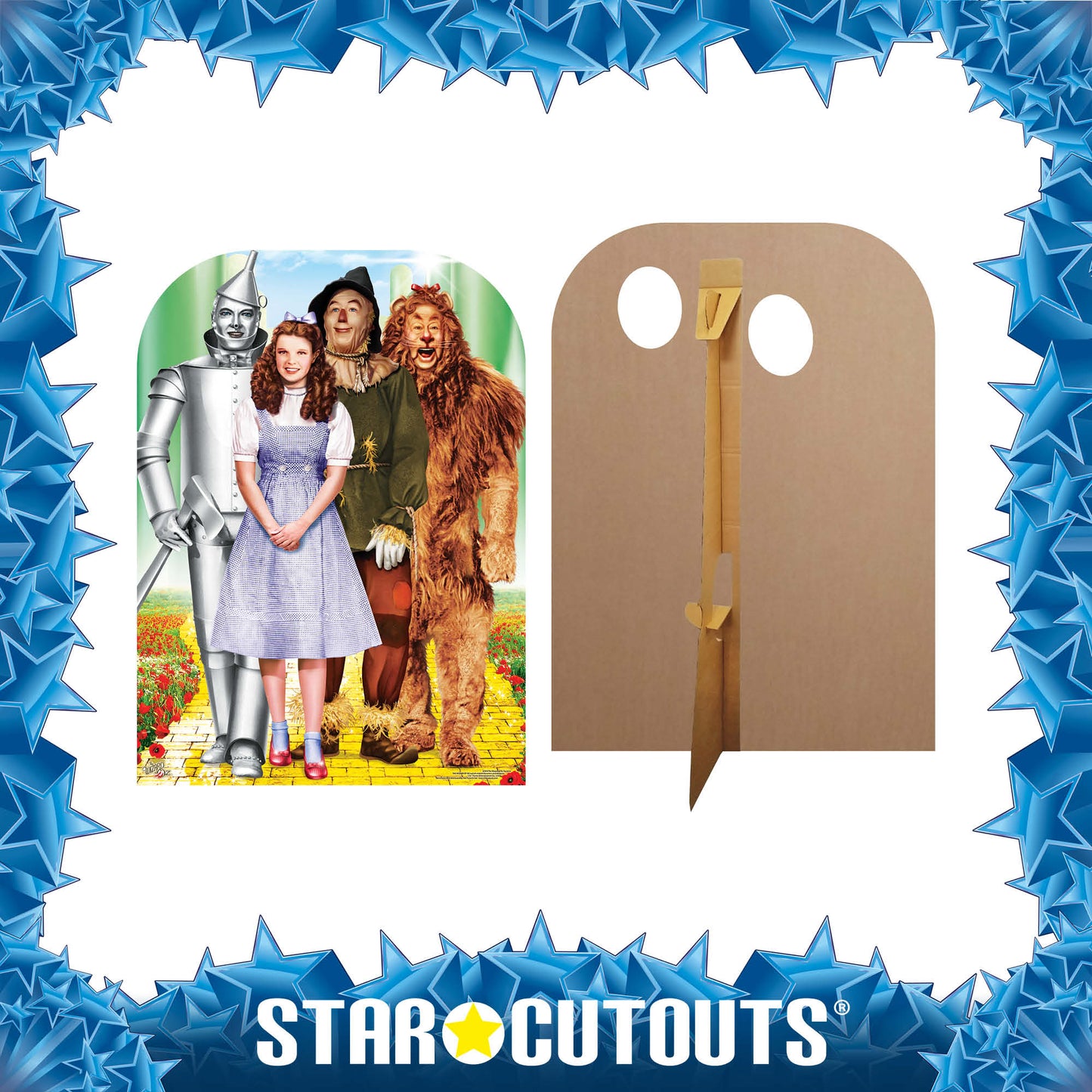 SC976 Wizard of OZ Stand-In Emerald City Cardboard Cut Out Height 130cm