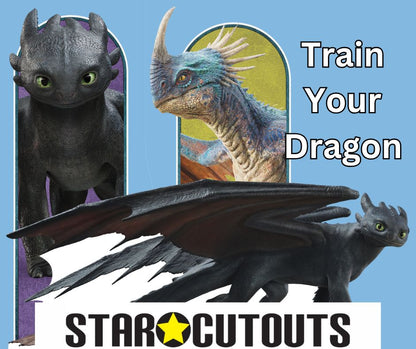 How To Train Your Dragon Live Action Cardbaord Cutouts Party Decorations