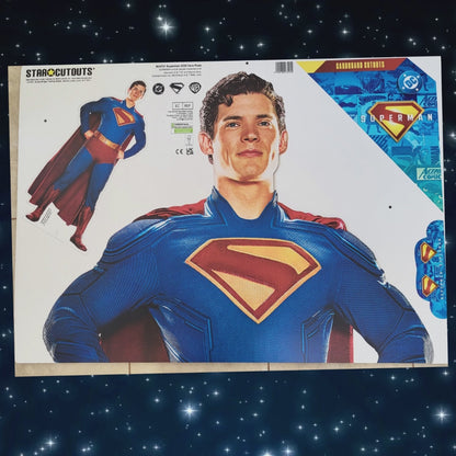 SC4731 Superman 2025 Movie Hero Pose David Corenswet Cardboard Cut Out Height 193cm