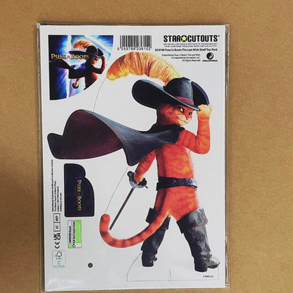 SC4749 Puss in Boots, Kitty Softpaws & Perrito The Last Wish Shelf Top Pack  Cardboard Cutouts Height 29cm