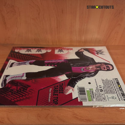 SC4586  WWE Bret Hart Three Shelf Top Cardboard Cut Outs Height 31cm
