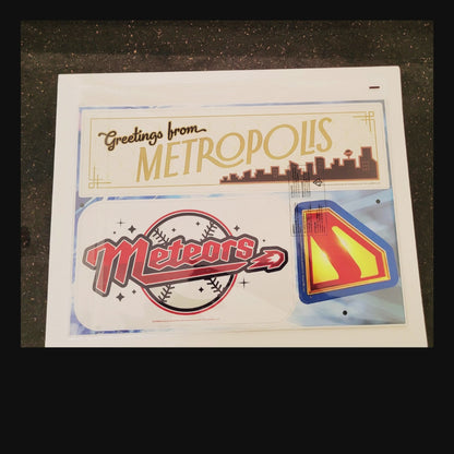 RD009 Superman Room Decoration Pack Logo Pack Height 40cm